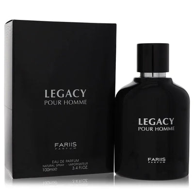 An image displaying Fariis Legacy by Fariis Parfum Eau De Parfum Spray 3.4 oz for Men by Fariis Parfum