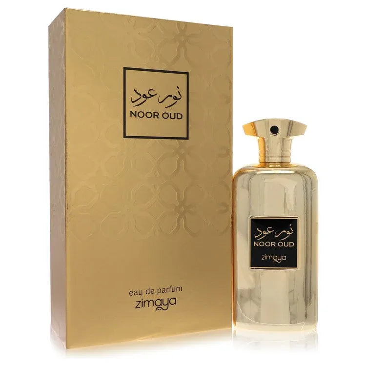 An image displaying Afnan Zimaya Noor Oud by Afnan Eau De Parfum Spray 3.4 oz for Men by Afnan