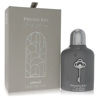 An image displaying Club De Nuit Private Key To My Success by Armaf Extrait De Parfum Spray 3.4 oz for Men by Armaf