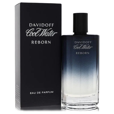 An image displaying Cool Water Reborn by Davidoff Eau De Parfum Spray 3.3 oz for Men by Davidoff