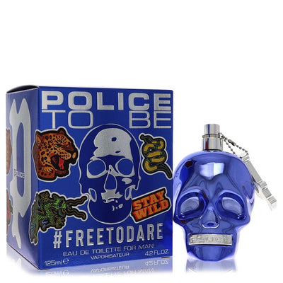 An image displaying Police To Be #Freetodare by Police Colognes Eau De Toilette Spray 4.2 oz for Men by Police Colognes