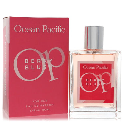 An image displaying Ocean Pacific Berry Blush by Ocean Pacific Eau De Parfum Spray 3.4 oz for Women by Ocean Pacific