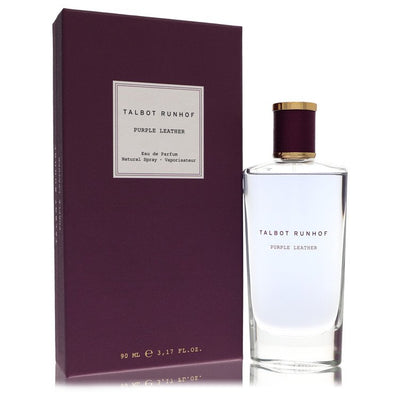 An image displaying Talbot Runhof Purple Leather by Talbot Runhof Eau De Parfum Spray 3.17 oz for Women by Talbot Runhof