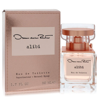 An image displaying Oscar De La Renta Alibi by Oscar De La Renta Eau De Toilette Spray 1.7 oz for Women by Oscar De La Renta