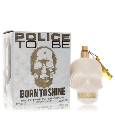 An image displaying Police To Be Born To Shine by Police Colognes Eau De Parfum Spray 4.2 oz for Women by Police Colognes