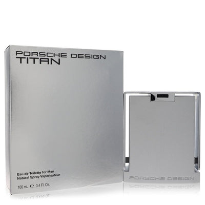 An image displaying Porsche Design Titan by Porsche Eau De Toilette Spray 3.4 oz for Men by Porsche