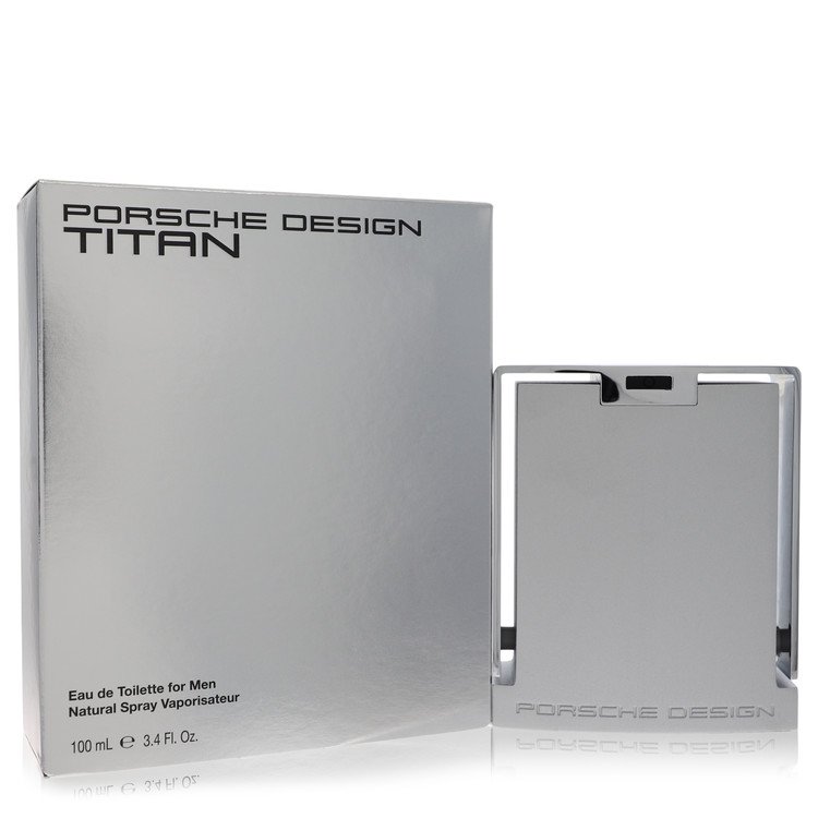 An image displaying Porsche Design Titan by Porsche Eau De Toilette Spray 3.4 oz for Men by Porsche