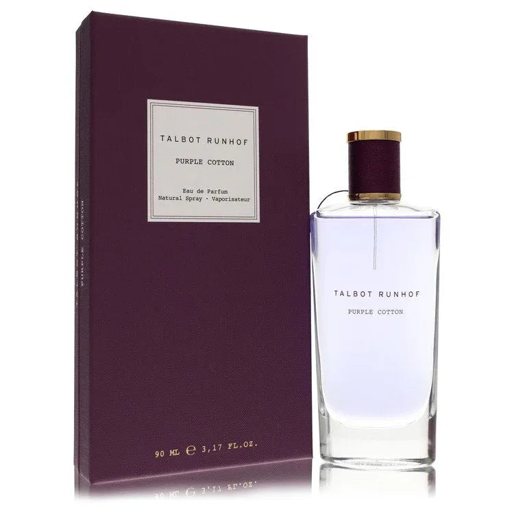 An image displaying Talbot Runhof Purple Cotton by Talbot Runhof Eau De Parfum Spray 3.17 oz for Women by Talbot Runhof