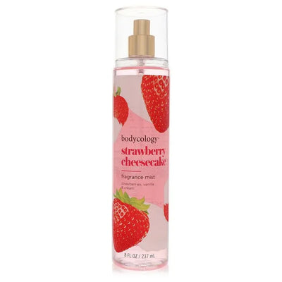 An image displaying Bodycology Strawberry Cheesecake by Bodycology Fragrance Mist Spray 8 oz for Women by Bodycology