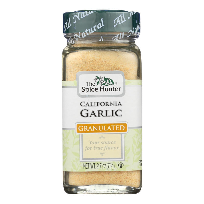 The Spice Hunter California Granulated Garlic  - Case Of 6 - 2.7 Ounce