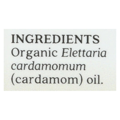 Aura Cacia - Essential Oil - Cardamom - Case Of 1 - .25 Ounce.