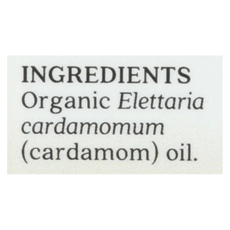 Aura Cacia - Essential Oil - Cardamom - Case Of 1 - .25 Ounce.