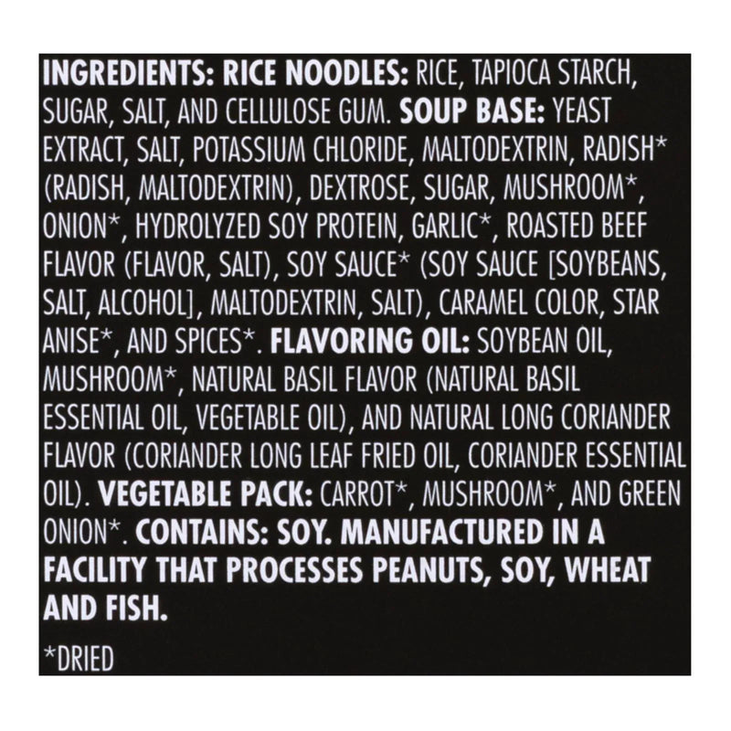 An image displaying Snapdragon Mushroom Vietnamese Pho - Case Of 6 - 2.1 Ounce by Snapdragon Foods