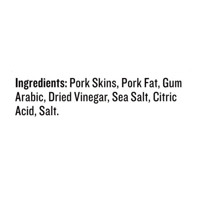 Epic - Pork Rinds Sea Salt Vinegar - Case Of 12-2.5 Ounce