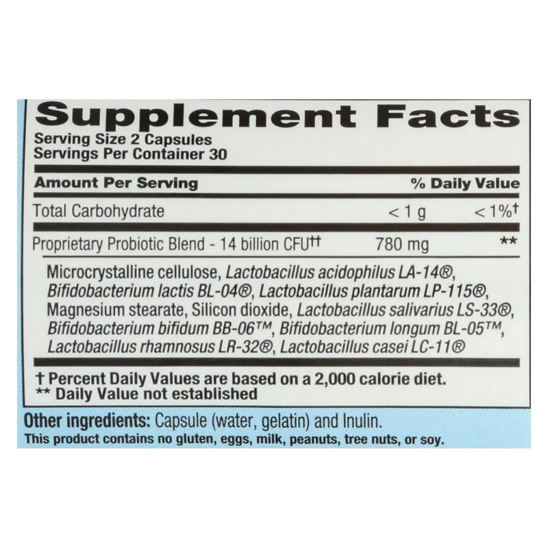An image displaying Nutrition Now Pb 8 Pro-biotic Acidophilus For Life - 60 Capsules by Nutrition Now