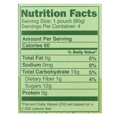 Gogo Squeeze Sauce - Apple - Case Of 12 - 3.2 Ounce.