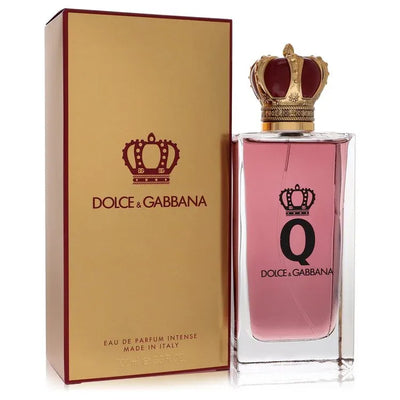 An image displaying Q By Dolce & Gabbana by Dolce & Gabbana Eau De Parfum Intense Spray 3.3 oz for Women by Dolce & Gabbana