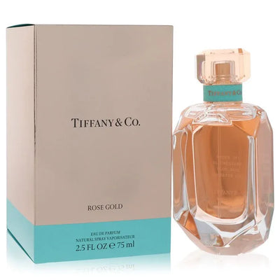 An image displaying Tiffany Rose Gold by Tiffany Eau De Parfum Spray 1.7 oz for Women by Tiffany