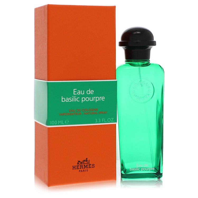 An image displaying Eau De Basilic Pourpre by Hermes Eau De Cologne Spray (unisex) 6.7 oz for Men by Hermes