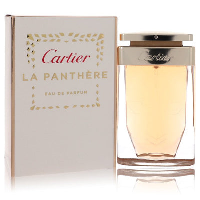 An image displaying Cartier La Panthere by Cartier Eau De Toilette Spray 3.3 oz for Women by Cartier