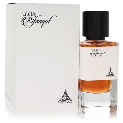 An image displaying Paris Corner Rifaaqat by Paris Corner Eau De Parfum Spray 2.8 oz for Men by Paris Corner