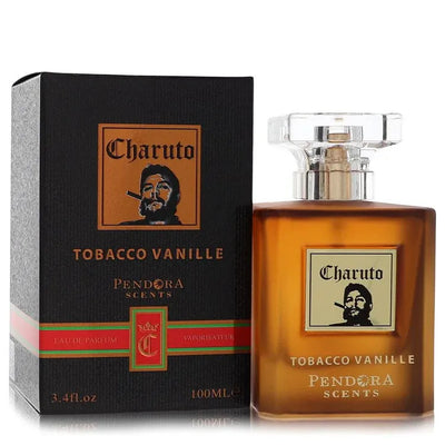 An image displaying Paris Corner Charuto Tobacco Vanille by Paris Corner Eau De Parfum Spray 3.4 oz for Men by Paris Corner