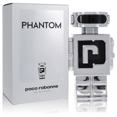 An image displaying Paco Rabanne Phantom by Paco Rabanne Eau De Toilette Spray .5 oz for Men by Paco Rabanne