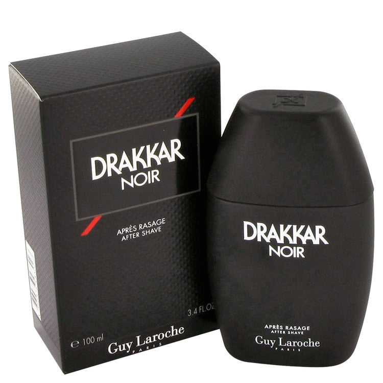 An image displaying Drakkar Noir by Guy Laroche After Shave 3.3 oz for Men by Guy Laroche