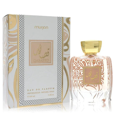 An image displaying Dumont Murjan Qasayed by Dumont Paris Eau De Parfum Spray 3.4 oz for Women by Dumont Paris