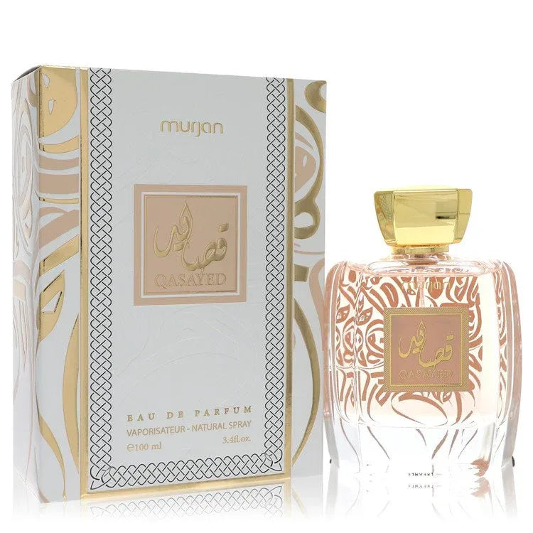 An image displaying Dumont Murjan Qasayed by Dumont Paris Eau De Parfum Spray 3.4 oz for Women by Dumont Paris