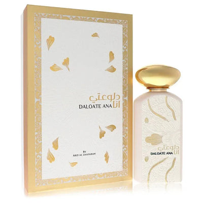 An image displaying Ard Al Zaafaran Daloate Ana by Al Zaafaran Eau De Parfum Spray 3.4 oz for Women by Al Zaafaran