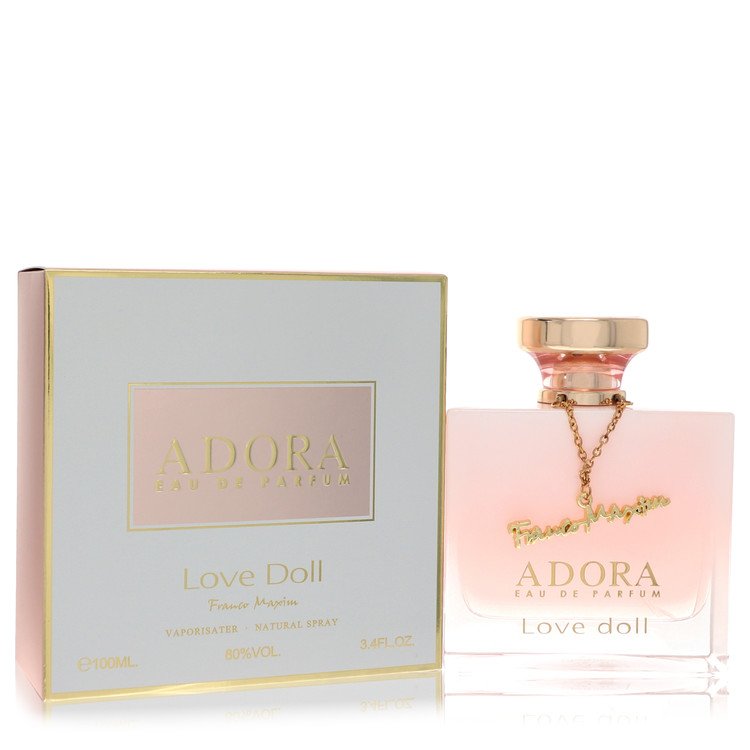 An image displaying Dumont Adora Love Doll by Dumont Paris Eau De Parfum Spray 3.4 oz for Women by Dumont Paris