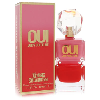 An image displaying Juicy Couture Oui by Juicy Couture Eau De Toilette Spray 3.4 oz for Women by Juicy Couture