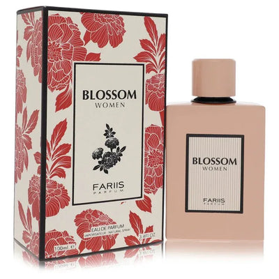 An image displaying Fariis Blossom by Fariis Parfum Eau De Parfum Spray 3.4 oz for Women by Fariis Parfum