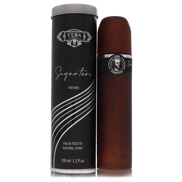 An image displaying Cuba Signature by Cuba Eau De Toilette Spray 3.3 oz for Men by Cuba