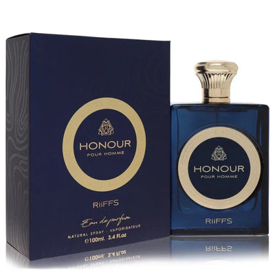 An image displaying Riiffs Honour by Riffs Eau De Parfum Spray 3.4 oz for Men by Riffs