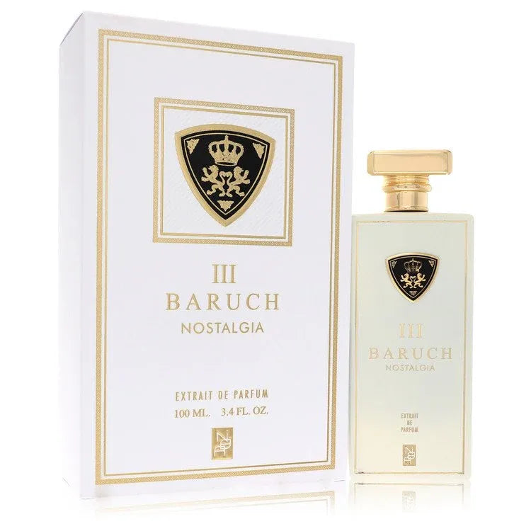 An image displaying III Baruch Nostalgia by Nicolai Baron Atelier Extrait De Parfum Spray 3.4 oz for Women by Nicolai Baron Atelier