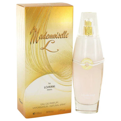 An image displaying Mademoiselle Lomani by Lomani Eau De Parfum Spray 3.3 oz for Women by Lomani