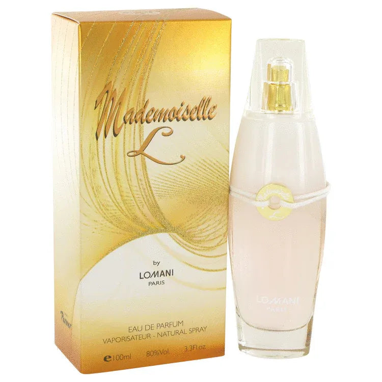 An image displaying Mademoiselle Lomani by Lomani Eau De Parfum Spray 3.3 oz for Women by Lomani