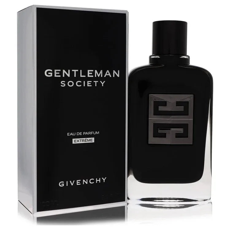 An image displaying Gentleman Society Extreme by Givenchy Eau De Parfum Spray 3.4 oz for Men by Givenchy