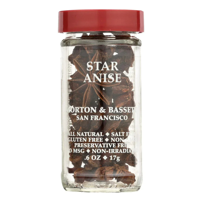 An image displaying Morton And Bassett Seasoning - Star Anise - .6 Ounce - Case Of 3 by Morton & Bassett