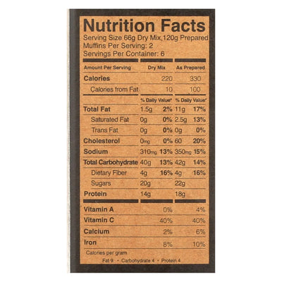 An image displaying Kodiak Cakes Muffin Mix - Case Of 6 - 14 Ounce by Kodiak Cakes