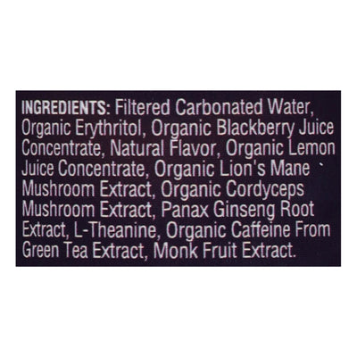 An image displaying Odyssey - Sparkling Energy Blkbry Lemon - Case Of 12-12 Fz by Odyssey Elixir