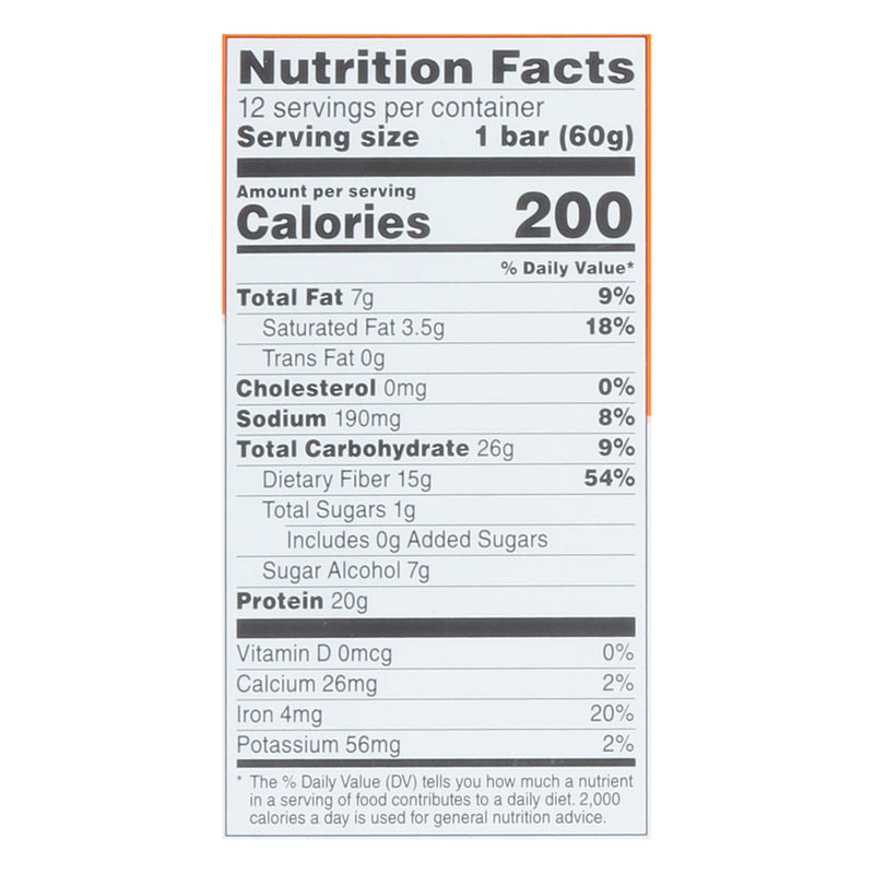 An image displaying No Cow Bar - Bar Chocolate Peanut Butter Cup - Case Of 12-2.12 Oz by No Cow