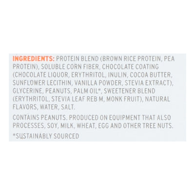 An image displaying No Cow Bar - Bar Chocolate Peanut Butter Cup - Case Of 12-2.12 Oz by No Cow