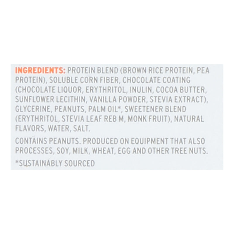 An image displaying No Cow Bar - Bar Chocolate Peanut Butter Cup - Case Of 12-2.12 Oz by No Cow