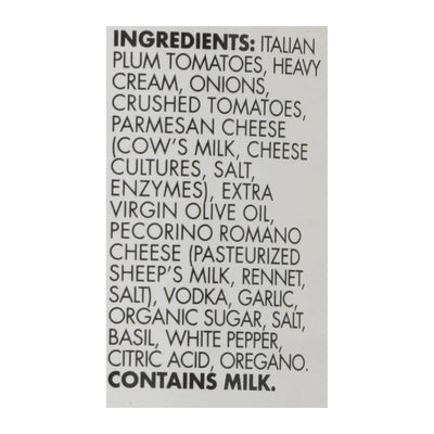 An image displaying Delallo - Sauce - Fresco - Vodka - Case Of 6 - 25.25 Fl Ounce by Delallo