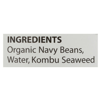 Eden No Salt Added Organic Navy Beans - Case Of 12 - 29 Oz - Orca Market