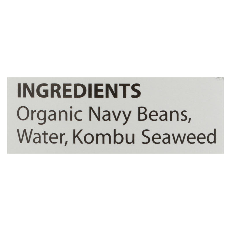 Eden No Salt Added Organic Navy Beans - Case Of 12 - 29 Oz - Orca Market