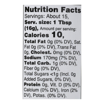 Fody Food Company - Sauce Taco Gluten Free - Case Of 6 - 8.5 Ounce